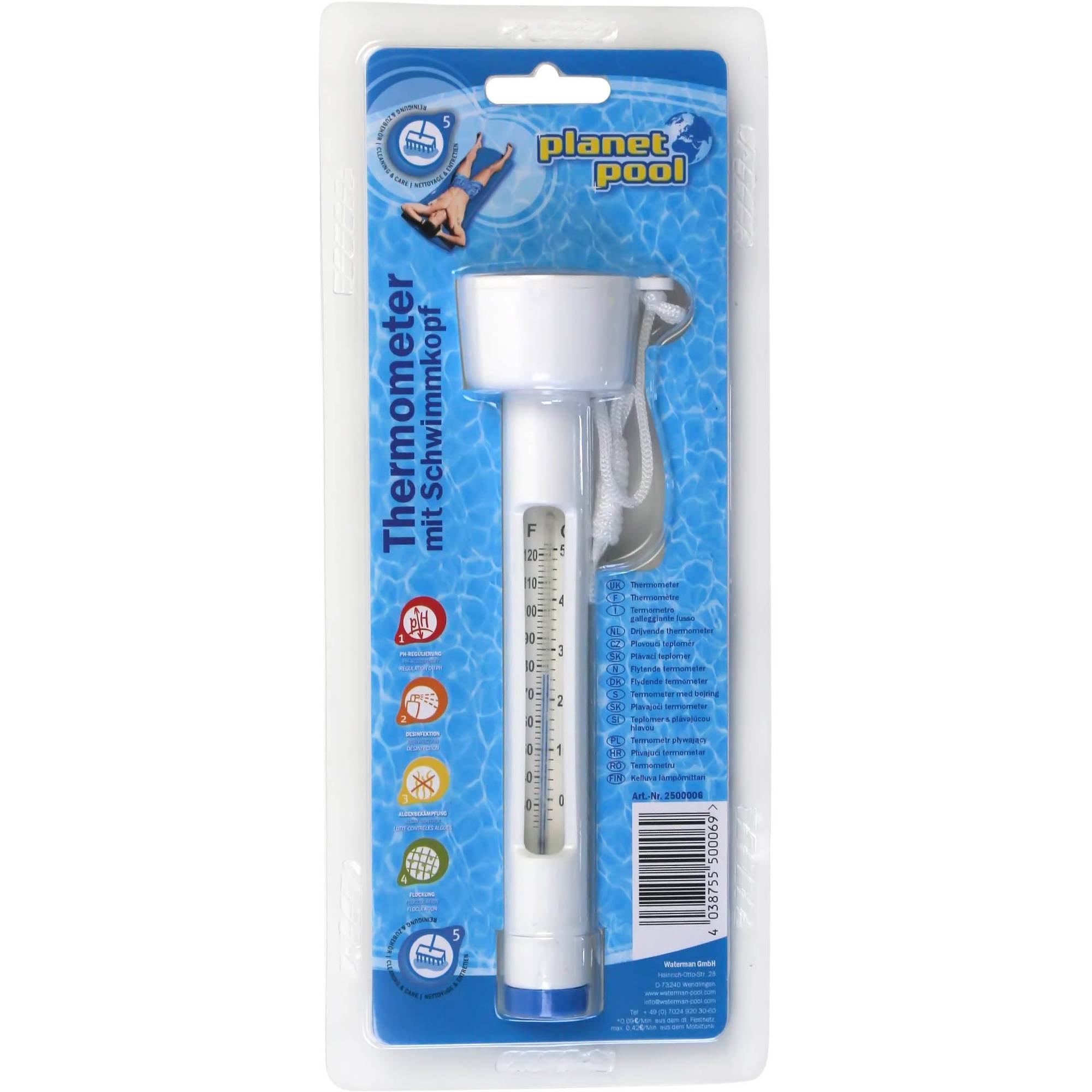 Planet Pool Schwimmthermometer